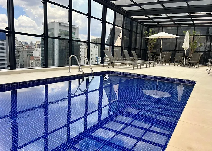 Flat-Hotel Faria Lima Itaim Sao Paulo, Garagem Inclusa !